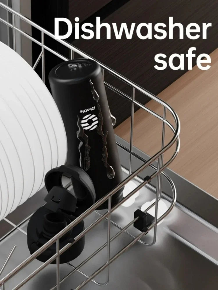 Elonhar Magnetic Thermos Bottle (710/950ml) – Stainless Steel, Bouncing Lid, Phone Holder