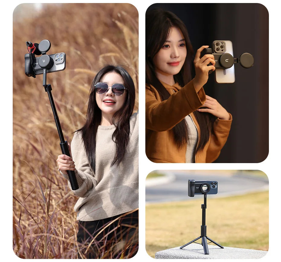 Ulanzi MA35 MagSafe Camera Grip – Bluetooth Shutter, Vertical/Horizontal Shooting
