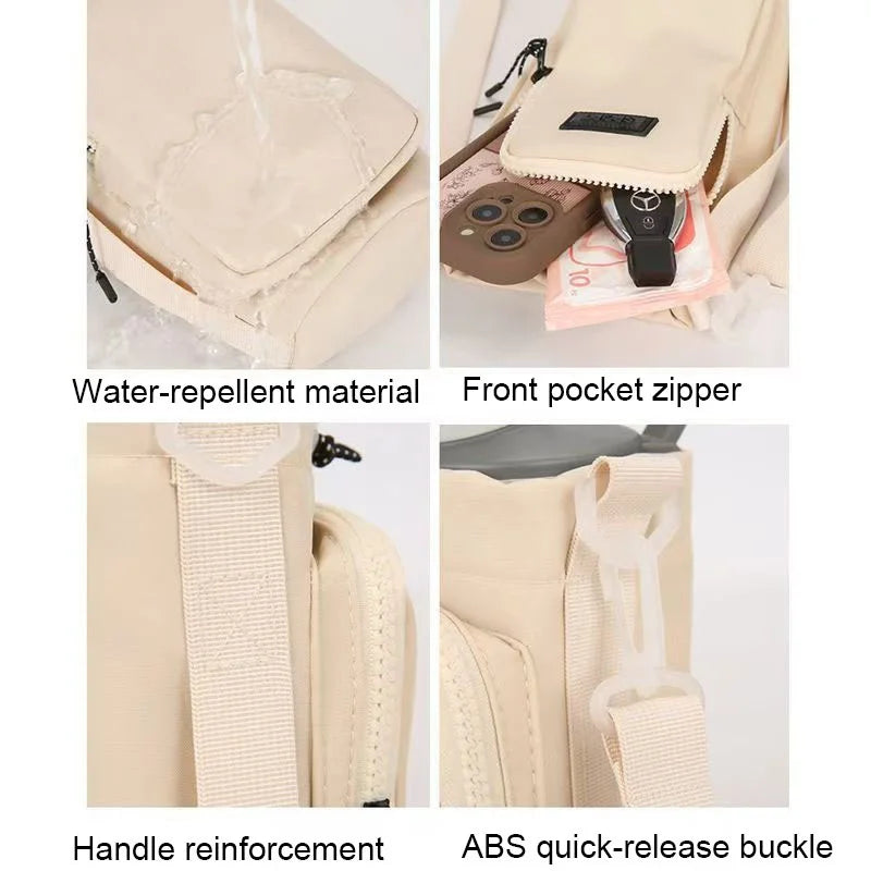 Premium Simple Water Cup Pocket Portable Water Bottle Bag Travel Back Mobile Phone Water Cup Protective Cover Universal Cover